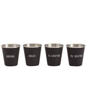 Izola Spanish Toast Shot Glasses with Canvas Bag